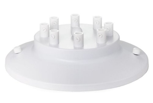 Потолочная база на 8 отверстий Sun Lumen S8 D200 Белый картинка 